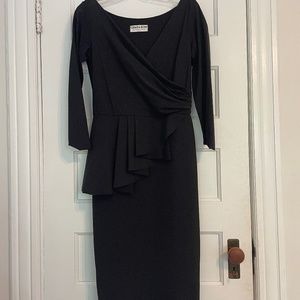 LIKE NEW - WORN ONCE Chiara Boni La Petite Robe Ariane Printed Peplum Dress